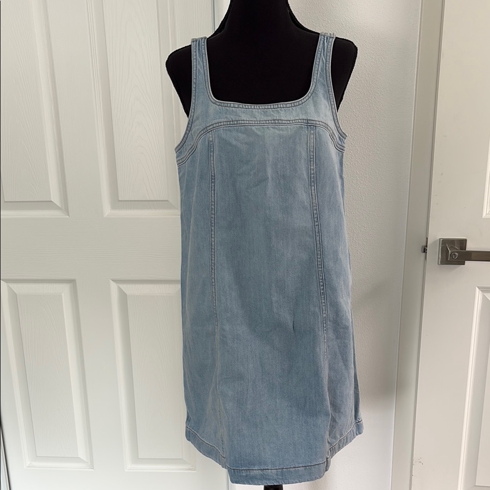 Madewell Denim Sleeveless Dress